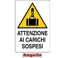 CARTELLO ATTENZIONE AI CARICHI SOSPESI