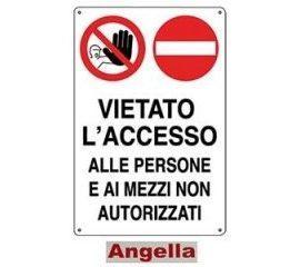 CARTELLO VIETATO L'ACCESSO