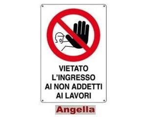 CARTELLO VIETATO L'INGRESSO