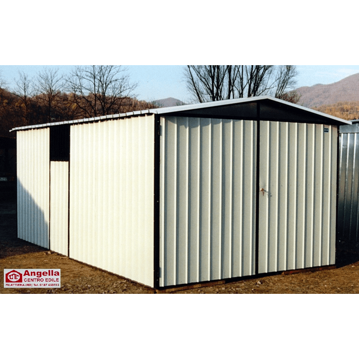 BOX CON TETTO A 2 PENDENZE
