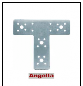 PIASTRA A "T" PER TRAVI
